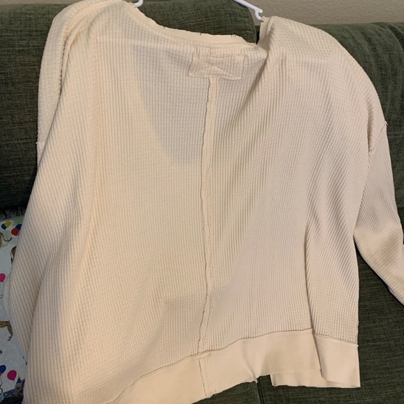 Free People Waffle Shirt - Picture 3 of 5